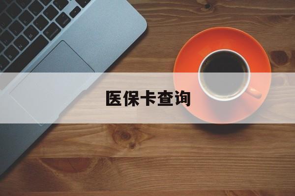 肇庆医保卡查询(医保卡查询怎么查的)
